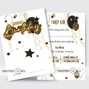 Thiệp cưới Hiếu Nguyễn - Thiệp Sinh Nhật Cho Bé SN34